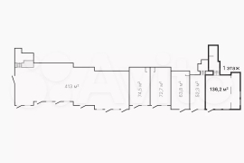Свободного назначения, 136 м²